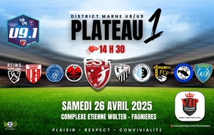 U8/U9.1 - PLATEAU A FAGNIERES - 1 EQUIPE