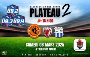 U8/U9.2.3.4 - PLATEAU A TOURS/MARNE - 3 EQUIPES