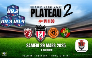 U8/U9.2.3.4 - PLATEAU A SOUDRON - 3 EQUIPES