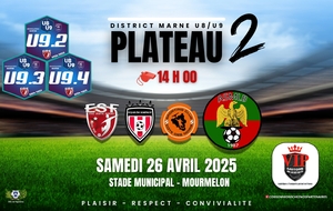 U8/U9.2.3.4 - PLATEAU A MOURMELON - 3 EQUIPES