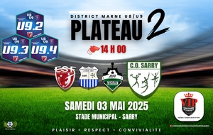 U8/U9.2.3.4 - PLATEAU A SARRY - 3 EQUIPES