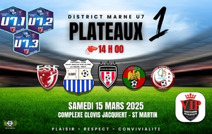 U7 - PLATEAU A ST MARTIN - 3 EQUIPES