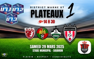 U7 - PLATEAU A SOUDRON - 3 EQUIPES