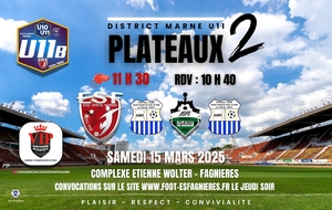 U11 HONNEUR - PLATEAU A FAGNIERES