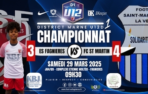 U12D1-J04/09 - ES FAGNIERES VS FC ST MARTIN