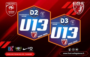 U13 - MARNE D2 & D3 - Nés en 2012 (Saison 2024/2025)