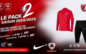 Pack 2 Ekinsport (pack complémentaire au pack Licence 2024/2025)