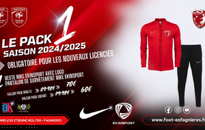 Pack 1 Ekinsport (pack complémentaire au pack Licence 2024/2025)