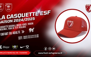 Casquette  Baseball  ES Fagnières - Saison 2024/2025