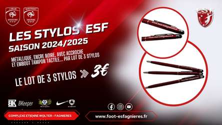 Les Stylos ES Fagnières - Saison 2024/2025