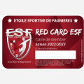 La carte RED CARD ESF