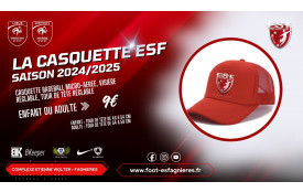 Casquette &quot;Baseball&quot; ES Fagnières - Saison 2024/2025