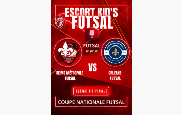 Nos jeunes U11 a Reims en Escort Kid's