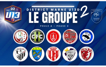 U13 MARNE D2 - LA POULE PHASE 2....