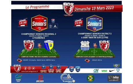 Le Programme du Dimanche 19 Mars.. 