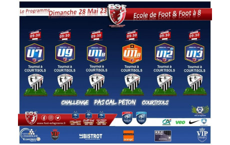 Le Programme du Dimanche 28 Mai, EDF &amp; Foot à 8.... 