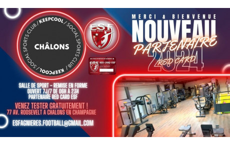 ZOOM PARTENAIRE - KEEP COOL CHALONS.....