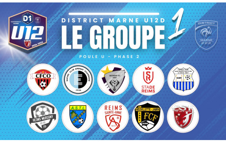 U12 MARNE D1 - LA POULE PHASE 2...