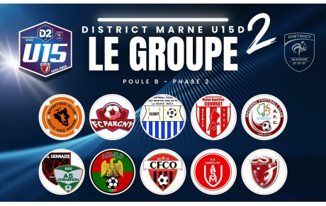 U15 MARNE D2 - LA POULE PHASE 2....