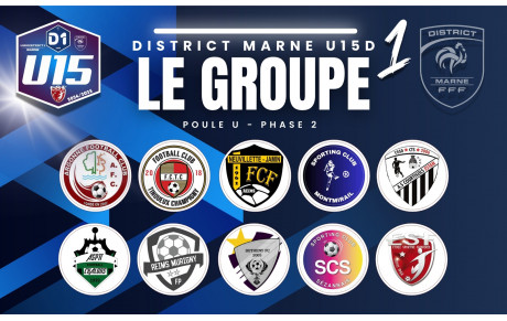 U15 MARNE D1 - LA POULE PHASE 2...